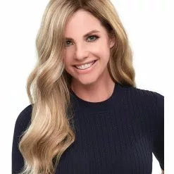 Top Smart Wavy 18 Inch (Exclusive) | Lace Front & Monofilament Synthetic Hair Toppers By Jon Renau 18~26 Inch