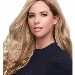 Top Smart Wavy 18 Inch (Exclusive) | Lace Front & Monofilament Synthetic Hair Toppers By Jon Renau 18~26 Inch