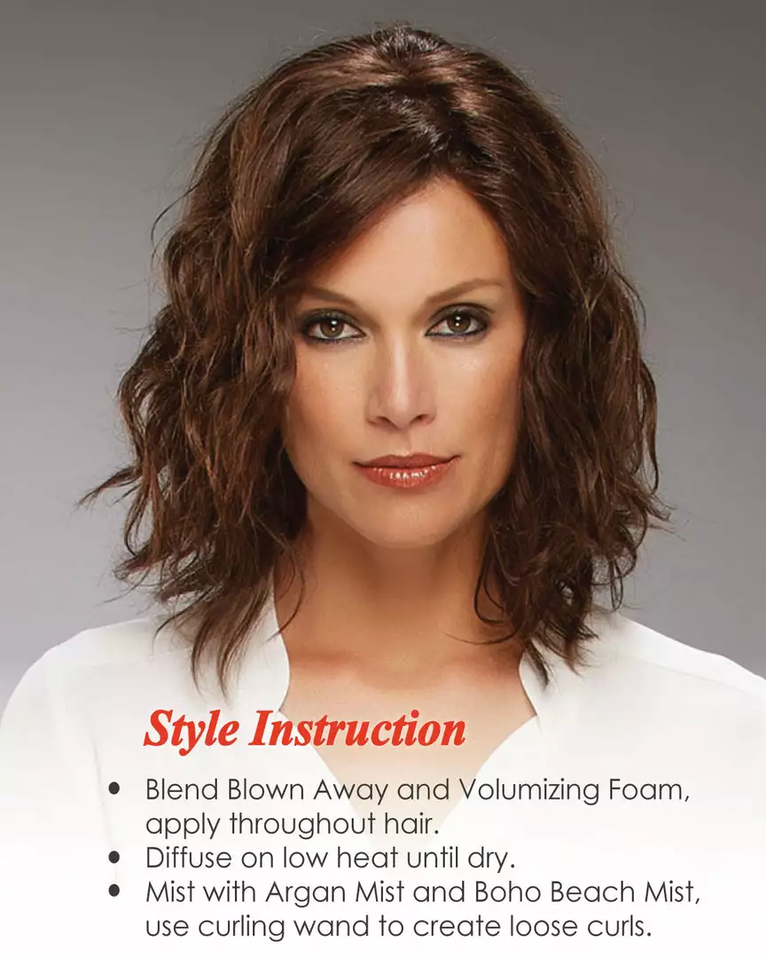 Wigs For Women Carrie (Exclusive) | Lace Front & Monofilament Human Hair Wig By Jon Renau