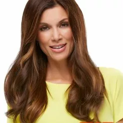 Top Form 18 Inch (Exclusive) | Monofilament Remy Human Hair Toppers By Jon Renau Wiglets