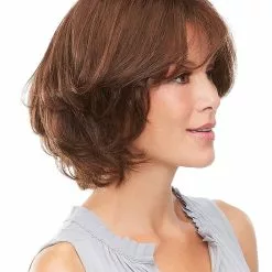 EasiPart French 8 Inch | Monofilament Remy Human Hair Toppers By Jon Renau 8~12 Inch