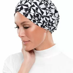 Jon Renau Softie Wrap Print Headwear