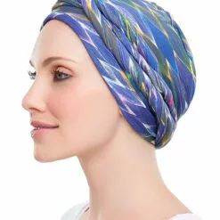 Jon Renau Softie Wrap Print Headwear