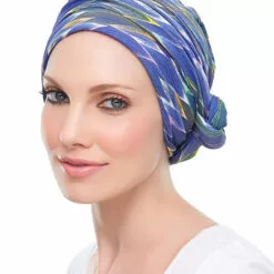 Jon Renau Softie Wrap Print Headwear