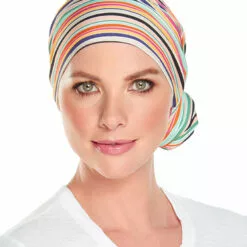 Jon Renau Softie Wrap Print Headwear