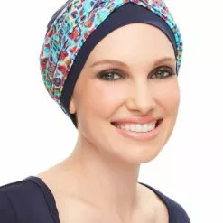 Jon Renau Softie Accent-Print Headwear