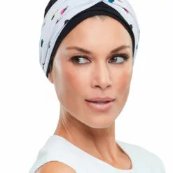 Jon Renau Softie Accent-Print Headwear