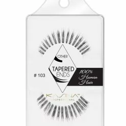 Tapered Ends Eyelashes #103 By Kasina Professional