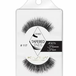 Tapered Ends Eyelashes #117 By Kasina Professional