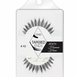 Tapered Ends Eyelashes #42 By Kasina Professional