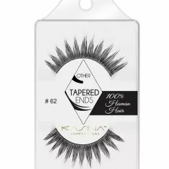 Tapered Ends Eyelashes #62 By Kasina Professional