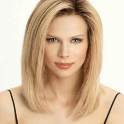 PLF001HM | Lace Front & Monofilament Human Hair Wig By Louis Ferre Wigs For Cancer Patients