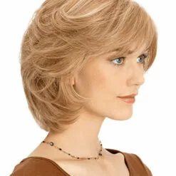 PLF004HM | Lace Front & Monofilament Human Hair Wig By Louis Ferre Wigs For Cancer Patients