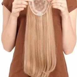 Toppiece 3003 | Monofilament Human Hair Wiglets By Louis Ferre