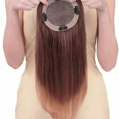 Toppiece 4002 | Monofilament Human Hair Wiglets By Louis Ferre