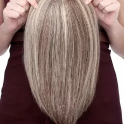 Clearance Items Toppiece 4003 | Monofilament Human Hair Wiglets By Louis Ferre