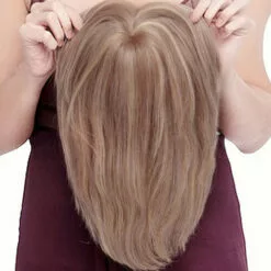 Toppiece 5001 | Half Monofilament Human Hair Wig By Louis Ferre Half Wigs