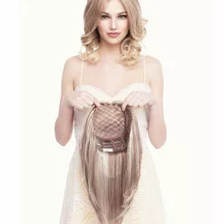 Toppiece 5002 | 3/4 Monofilament Human Hair Wig By Louis Ferre Headband, 3/4 Wigs