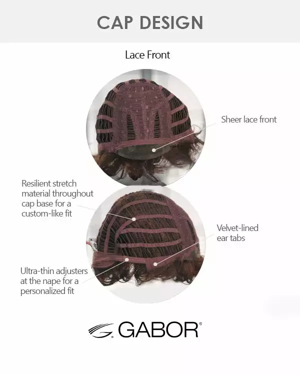 Au Naturel | Lace Front Synthetic Wig By Gabor