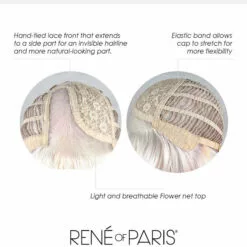 Wigs For Women Cheyenne (Exclusive) | Lace Front & Monofilament Part Synthetic Wig By Rene Of Paris