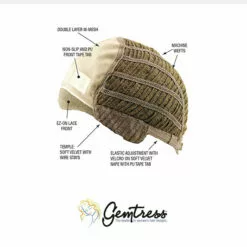 Lantana | Lace Front & Monofilament Synthetic Wig By Gemtress