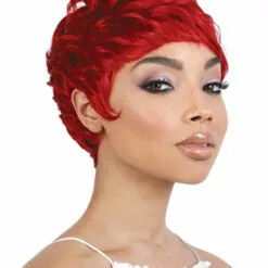 Wigs For Black Women Vogue | Synthetic Wig By Motown Tress