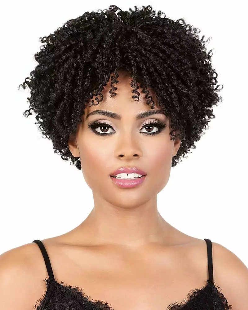 Wigs For Black Women Kako | Synthetic Wig By Motown Tress