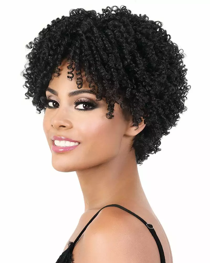 Wigs For Black Women Kako | Synthetic Wig By Motown Tress