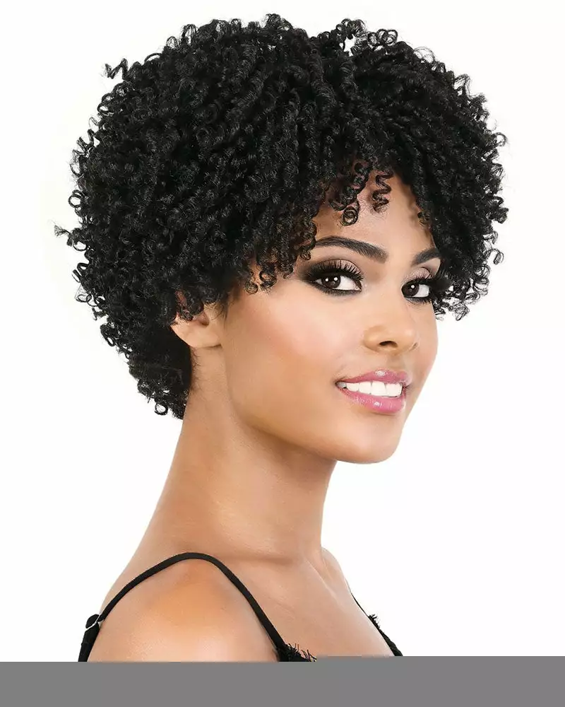 Wigs For Black Women Kako | Synthetic Wig By Motown Tress