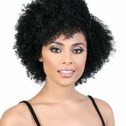 Wigs For Black Women DP Emma | Lace Part Synthetic Wig By Motown Tress