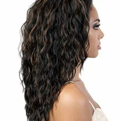 L Melany | Lace Front Synthetic Wig By Motown Tress