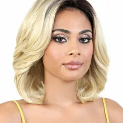 LDP-Carly | Lace Front & Lace Part Synthetic Wig By Motown Tress
