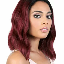 Wigs For Black Women LDP-Trina | Lace Front & Lace Part Synthetic Wig By Motown Tress