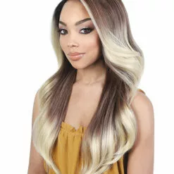 LDP-Spin72 | Lace Front & Lace Part Synthetic Wig By Motown Tress Wigs For Black Women