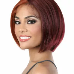 LZ Lisa11 | Lace Front Synthetic Wig By Motown Tress Wigs For Black Women