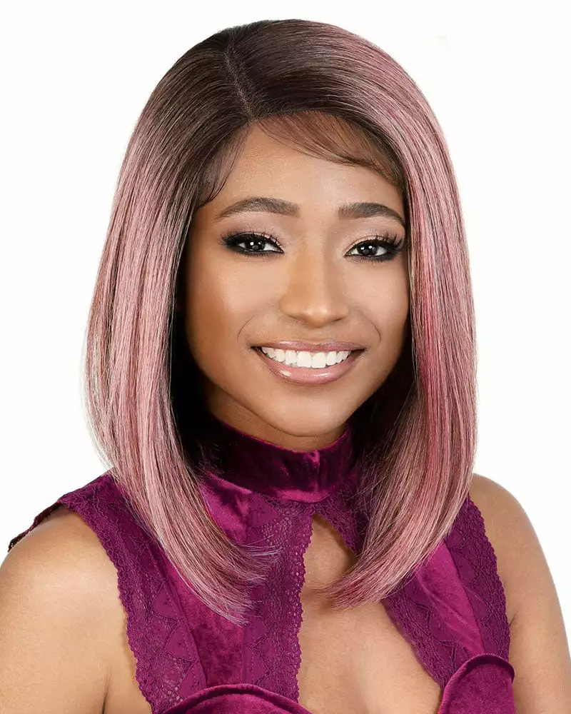 LDP-Angel | Lace Front & Lace Part Synthetic Wig By Motown Tress Wigs For Black Women