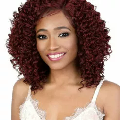 LDP-Merry | Lace Front & Lace Part Synthetic Wig By Motown Tress