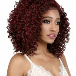 LDP-Merry | Lace Front & Lace Part Synthetic Wig By Motown Tress