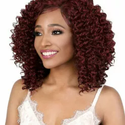 LDP-Merry | Lace Front & Lace Part Synthetic Wig By Motown Tress