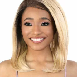 LDP-Spin16 | Lace Front & Lace Part Synthetic Wig By Motown Tress Wigs For Black Women