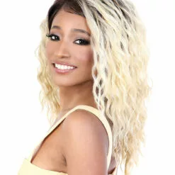 LDP-Trisha | Lace Front & Lace Part Synthetic Wig By Motown Tress