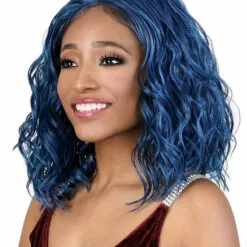 LDP-Vegas | Lace Front & Lace Part Synthetic Wig By Motown Tress Wigs For Black Women