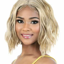 Wigs For Black Women LDP-Austin | Lace Front & Lace Part Synthetic Wig By Motown Tress