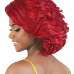 LDP-Mika | Lace Front & Lace Part Synthetic Wig By Motown Tress Wigs For Black Women