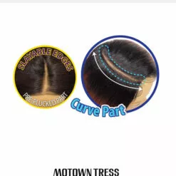 LDP-Curve5 | Lace Front & Lace Part Synthetic Wig By Motown Tress