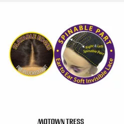 LDP-Ruby10 | Lace Front & Lace Part Synthetic Wig By Motown Tress