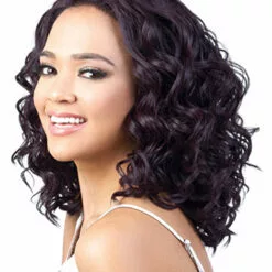 HBL Joya | Lace Front Human Hair Blend Wig By Motown Tress