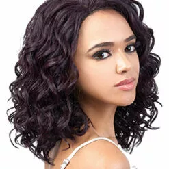 HBL Joya | Lace Front Human Hair Blend Wig By Motown Tress