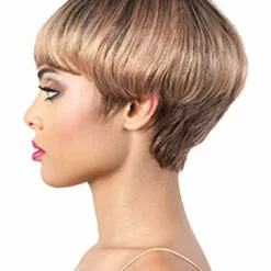 HR Amber | Remy Human Hair Wig By Motown Tress Wigs For Black Women