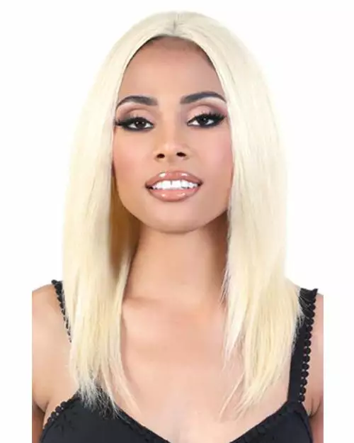 HNBL3 Ina | Lace Front Remy Human Hair Wig By Motown Tress